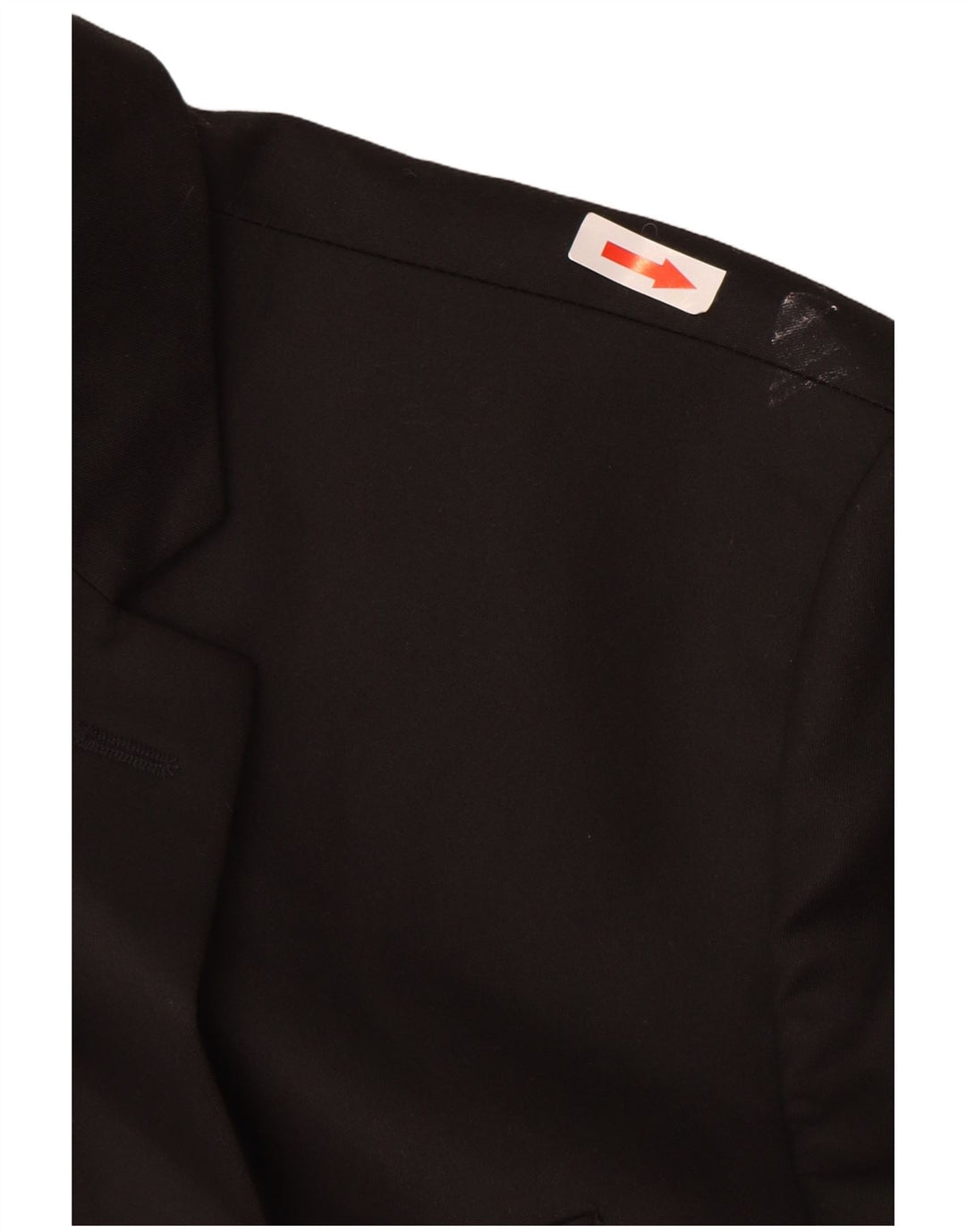 Giacca blazer da uomo a 2 bottoni Zara EU 54 XL poliestere nero