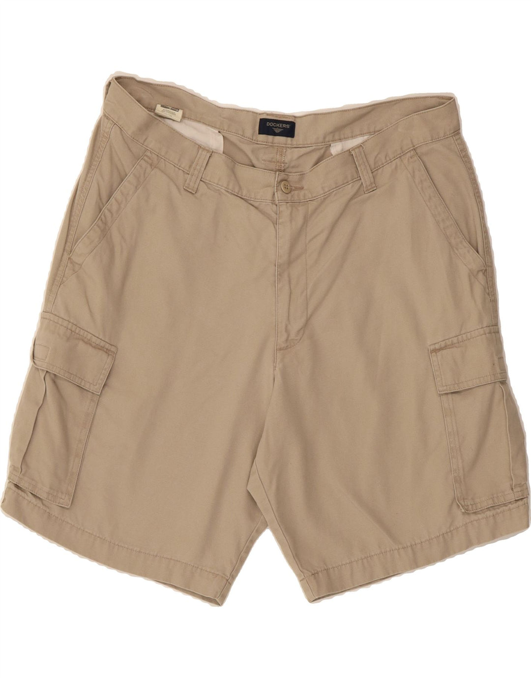 DOCKERS Mens Cargo Shorts W38 XL Beige Cotton Vintage Dockers and Second-Hand Dockers from Messina Hembry 