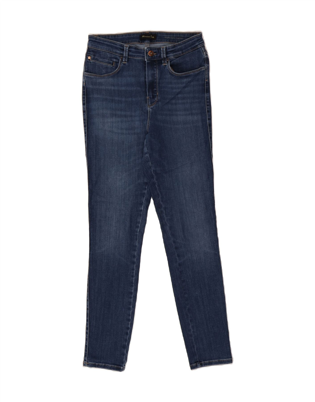 MASSIMO DUTTI Womens High Rise Skinny Jeans EU 40 Medium W30 L30 Blue Vintage Massimo Dutti and Second-Hand Massimo Dutti from Messina Hembry 