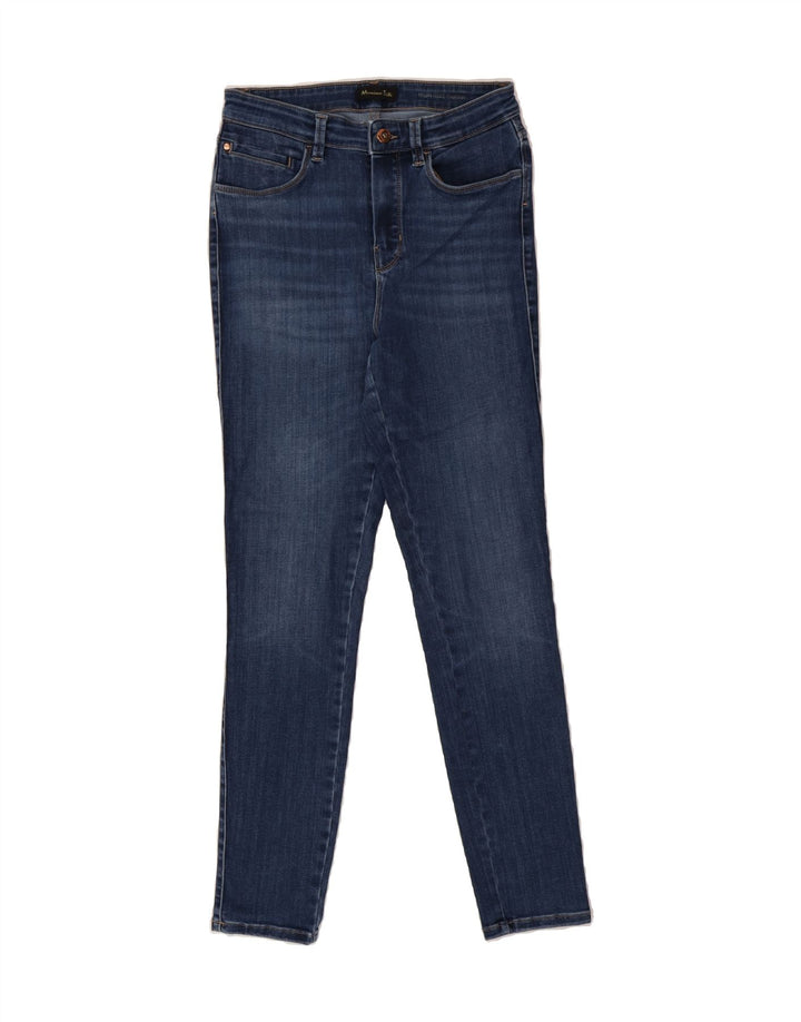 MASSIMO DUTTI Womens High Rise Skinny Jeans EU 40 Medium W30 L30 Blue Vintage Massimo Dutti and Second-Hand Massimo Dutti from Messina Hembry 