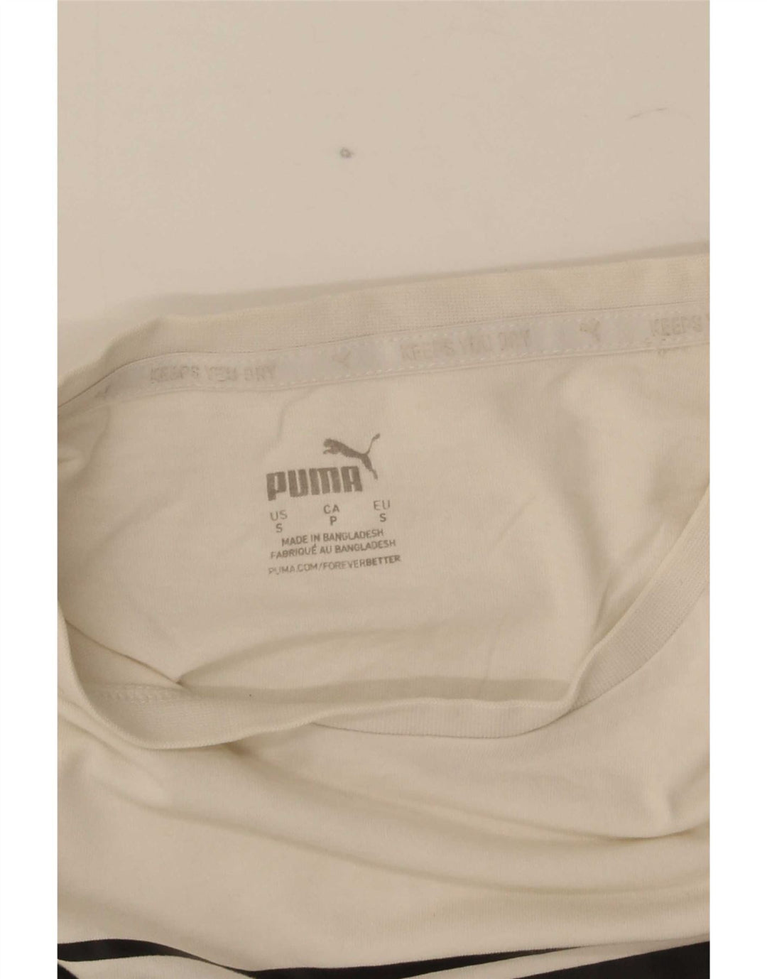 T-shirt grafica da uomo Puma Small bianca
