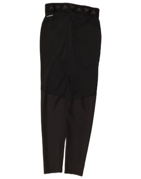 Leggings Adidas Aeroready Graphic da donna UK 12/14 Medio Nero