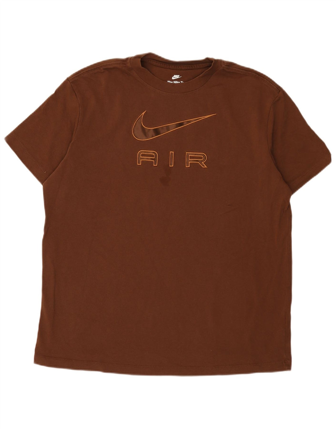 T-shirt grafica da uomo Nike Loose Fit, taglia grande, marrone
