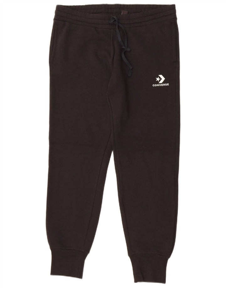 Converse Pantaloni da tuta da uomo Joggers grandi in cotone nero