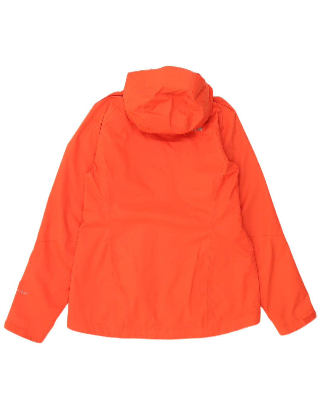 Giacca antipioggia con cappuccio da donna The North Face UK 14 Poliestere arancione medio