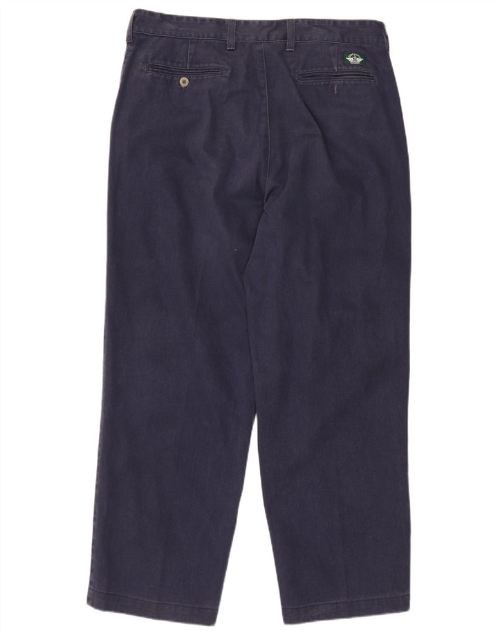 Pantaloni chino dritti da uomo Dockers W34 L27 Blu Navy