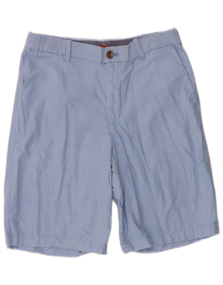 Pantaloncini chino da uomo Izod W30 cotone blu medio