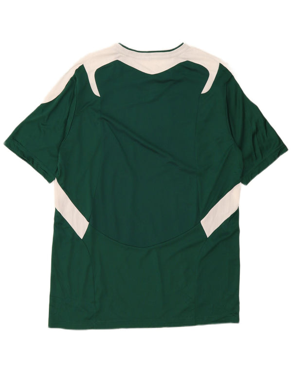T-shirt Adidas Mason da uomo, grande, in poliestere color block verde