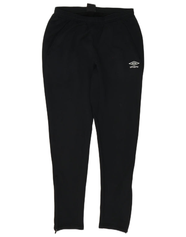 Leggings Umbro da uomo grandi sportivi in poliestere nero