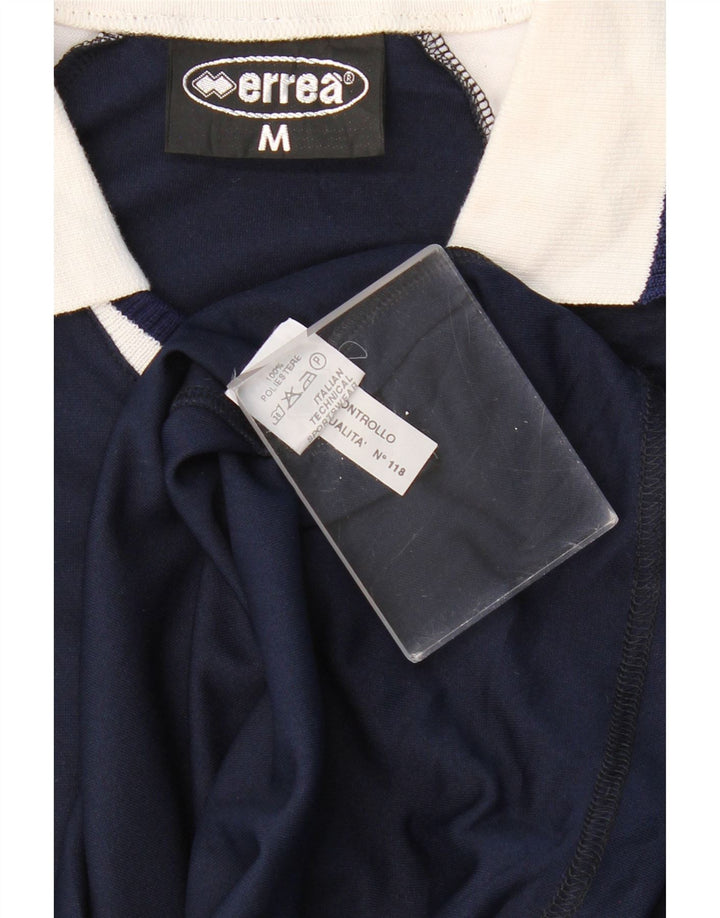 Polo da rugby da uomo a maniche lunghe ERREA, colore blu navy medio
