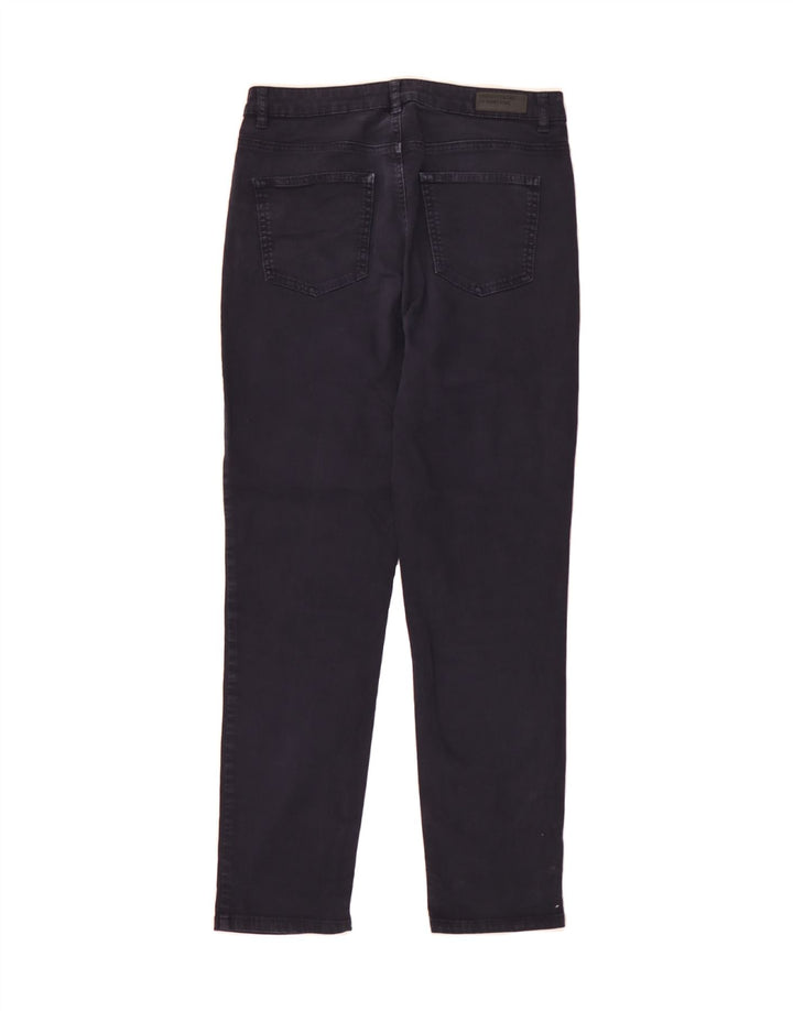 BENETTON Womens Slim Jeans W30 L28 Navy Blue Cotton Vintage Benetton and Second-Hand Benetton from Messina Hembry 