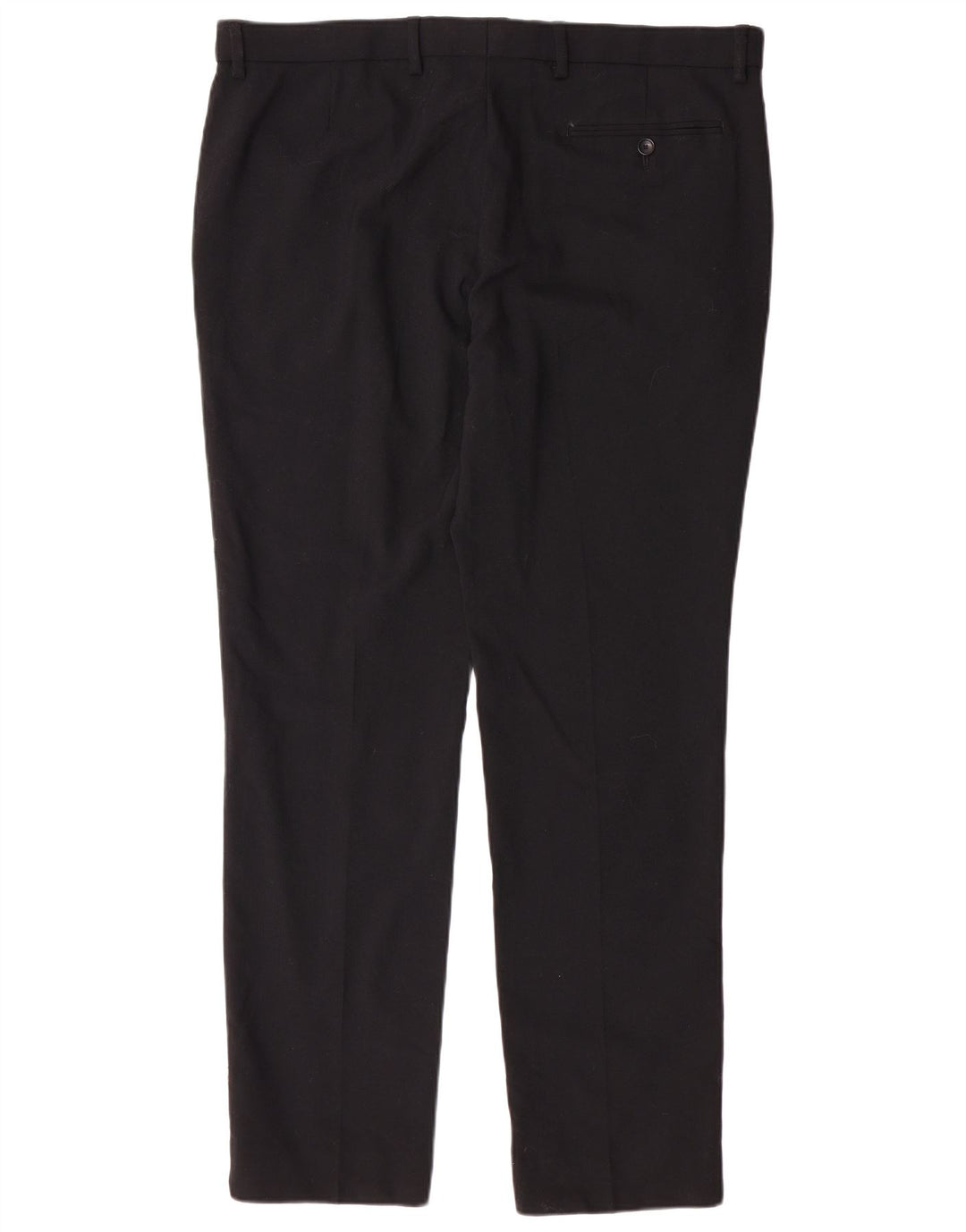 MARKS & SPENCER Pantaloni da abito slim da uomo W38 L31 Neri