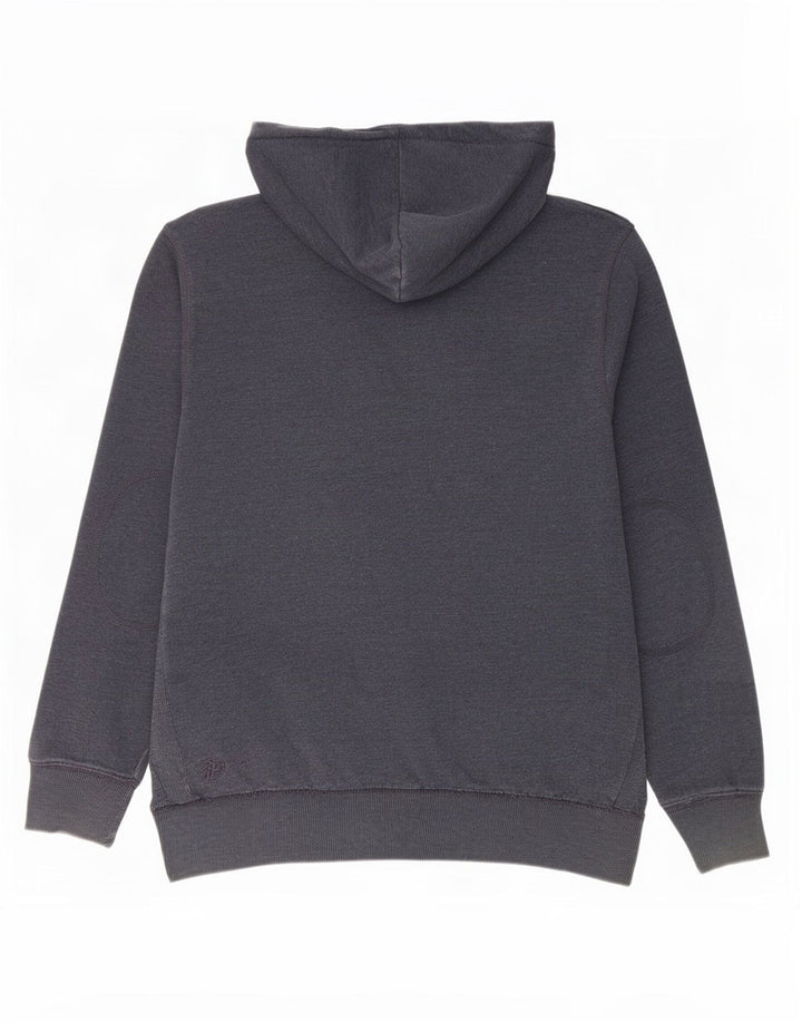 Felpa con cappuccio grafica da uomo Tom Tailor 2XL in cotone blu navy