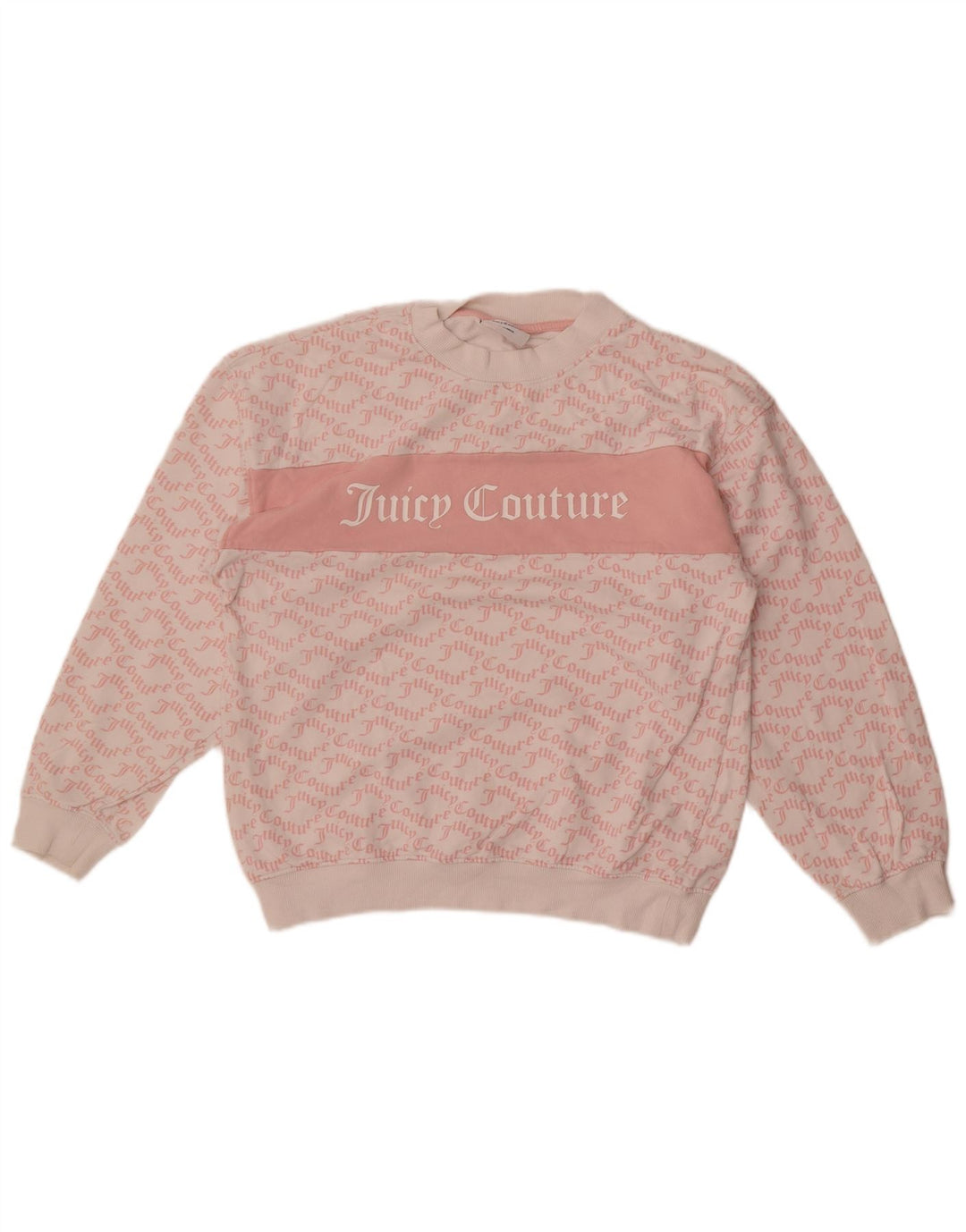 Felpa da donna Juicy Couture UK 14 Medium White Colourblock