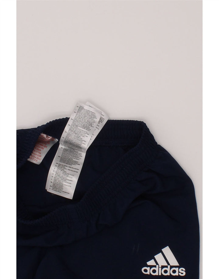 Pantaloncini sportivi da rugby ADIDAS da bambino Leinster 5-6 anni in poliestere blu navy