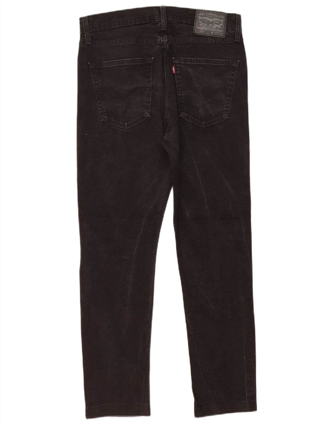 Jeans Levi's da uomo 512 slim affusolati W33 L30 cotone nero