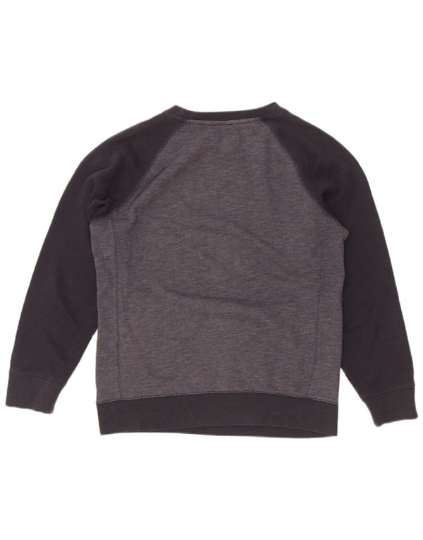 Felpa Billabong per ragazzi, 13-14 anni, in cotone color block blu navy