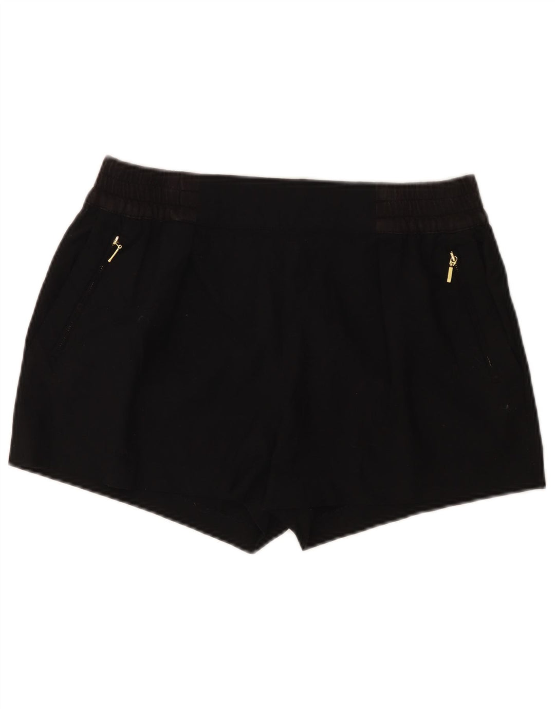 Pantaloncini casual da donna Zara grandi W32 poliestere nero