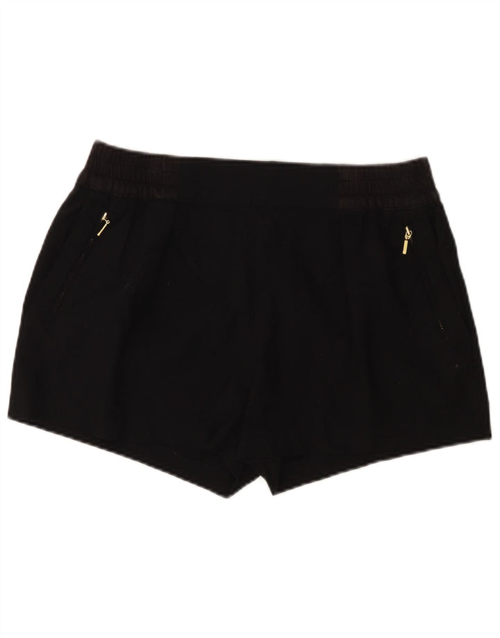 Pantaloncini casual da donna Zara grandi W32 poliestere nero