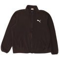Giacca in pile PUMA da uomo 2XL poliestere nero