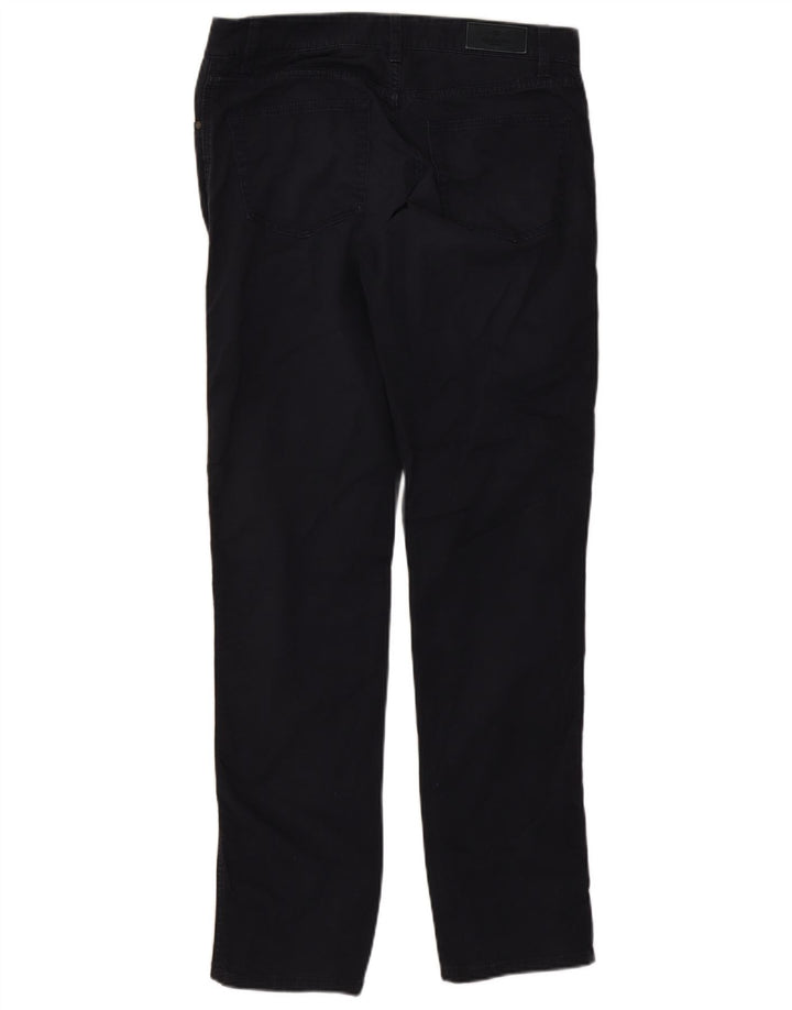 Pantaloni casual dritti da uomo Hackett W34 L34 cotone blu navy