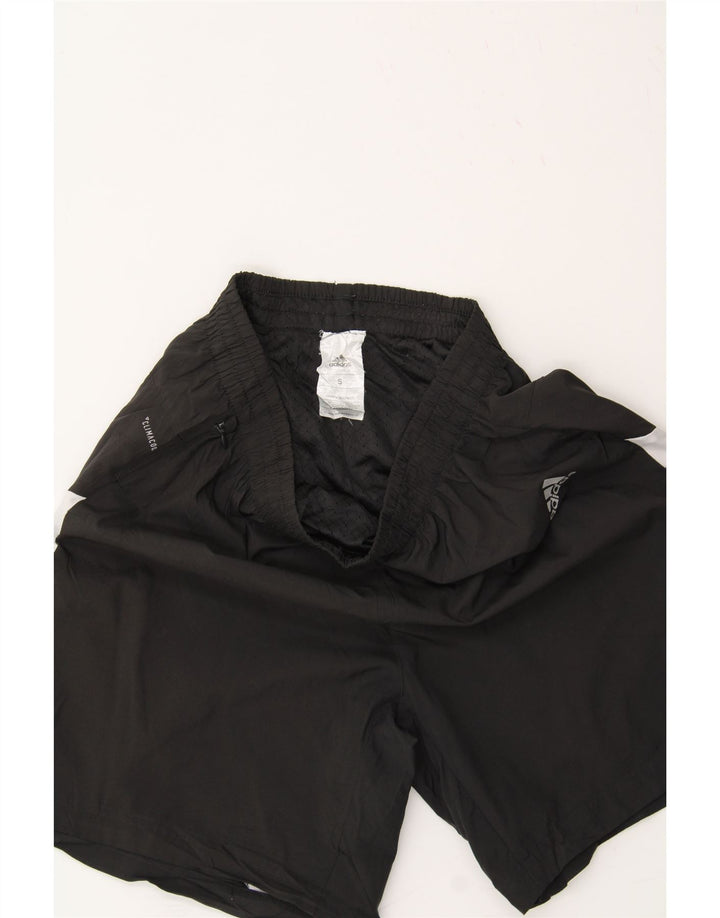 ADIDAS Mens Climacool Sport Shorts Small  Black Colourblock Polyester Vintage Adidas and Second-Hand Adidas from Messina Hembry 