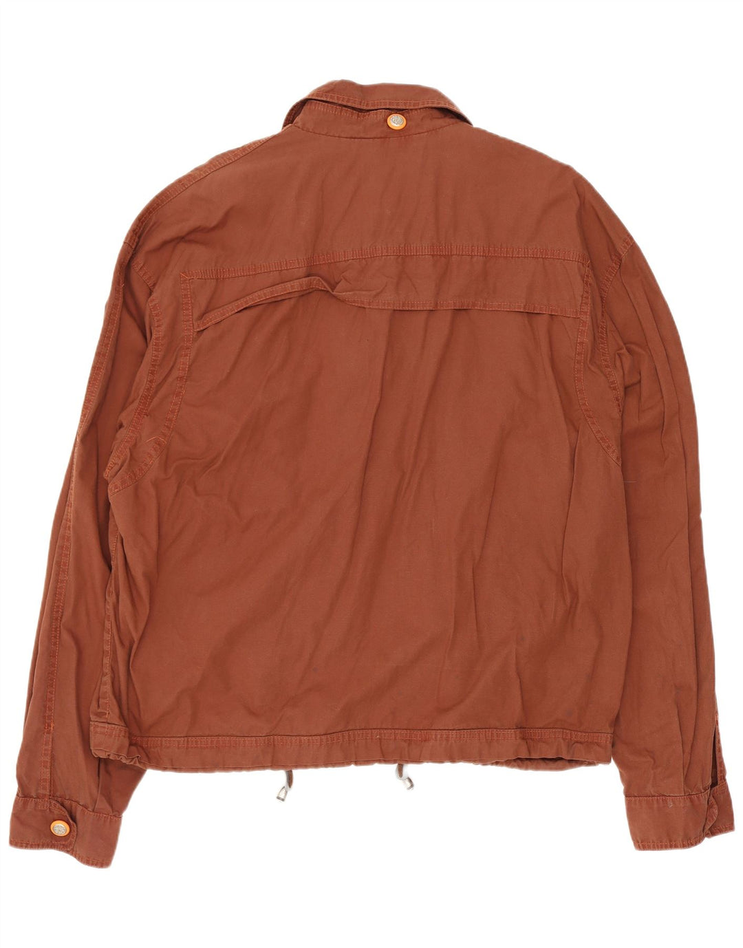 Giacca utility da yachting vintage da uomo UK 40 grande marrone