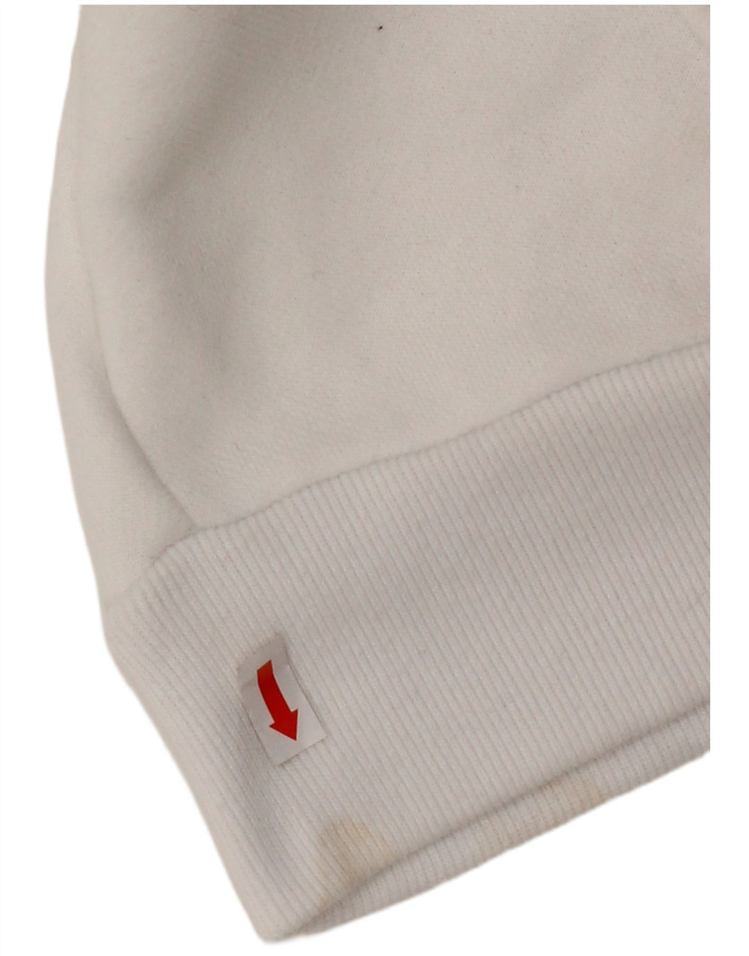 Maglione con cappuccio da uomo HOLLISTER grande in cotone bianco