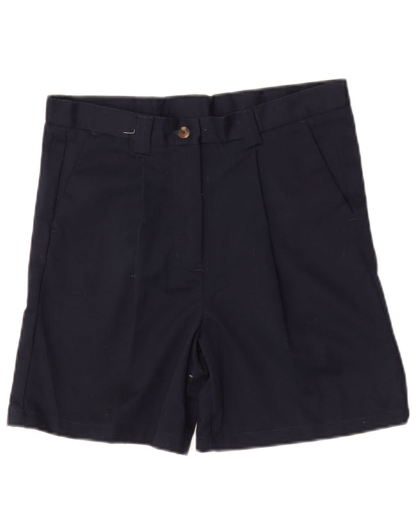 Pantaloncini chino con pegging per ragazze Izod 15-16 anni W28 poliestere blu navy