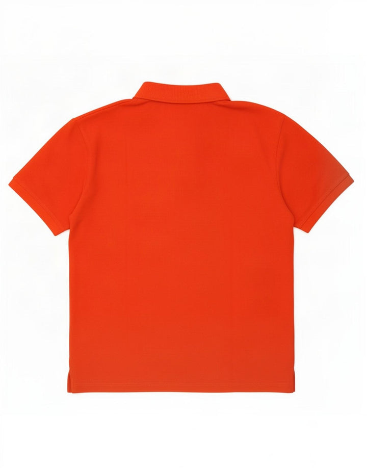 Polo da uomo Ellesse XL in cotone arancione