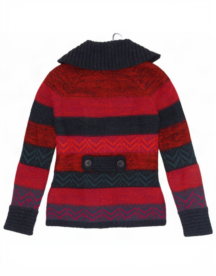 Maglione cardigan Marks & Spencer da donna Per Una UK 10 piccolo multicolore