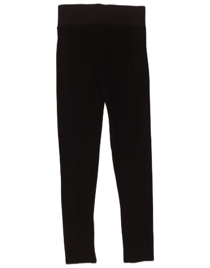 Leggings Zara da donna UK 8 Small in viscosa nera