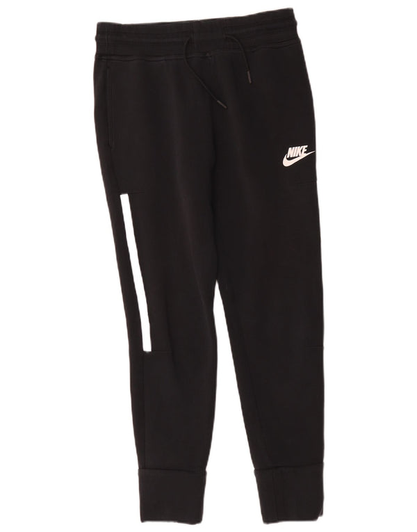 Pantaloni della tuta da ragazzo Nike Joggers 13-14 anni in cotone nero