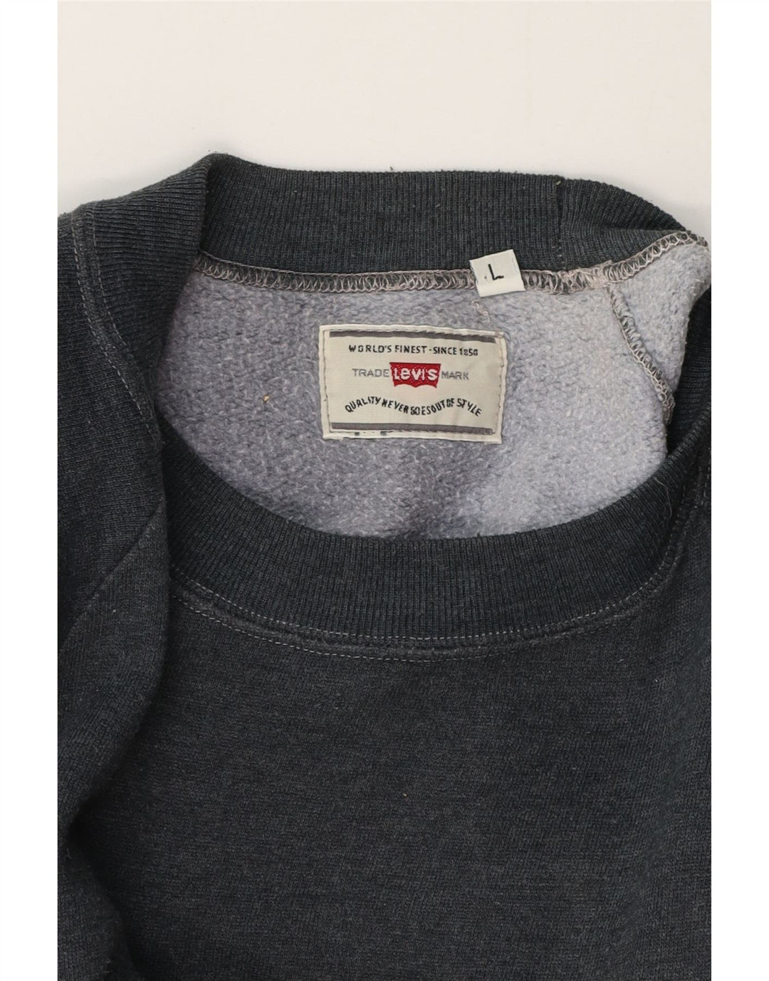 Levi's Uomo Felpa Maglione Grande Blu Navy