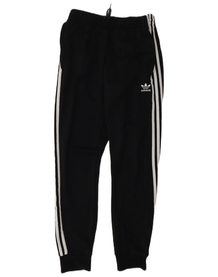 Pantaloni da tuta da uomo Adidas Joggers piccoli in poliestere nero