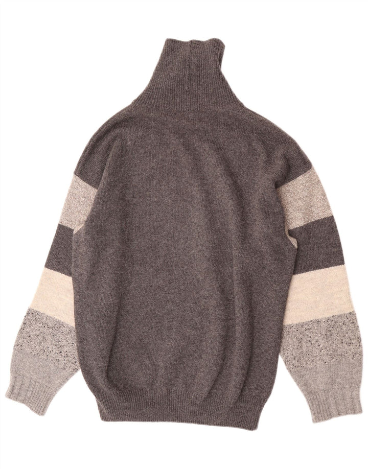 Iceberg Uomo Tom e Jerry Dolcevita Maglione Maglione Grande Grigio Cartone Animato