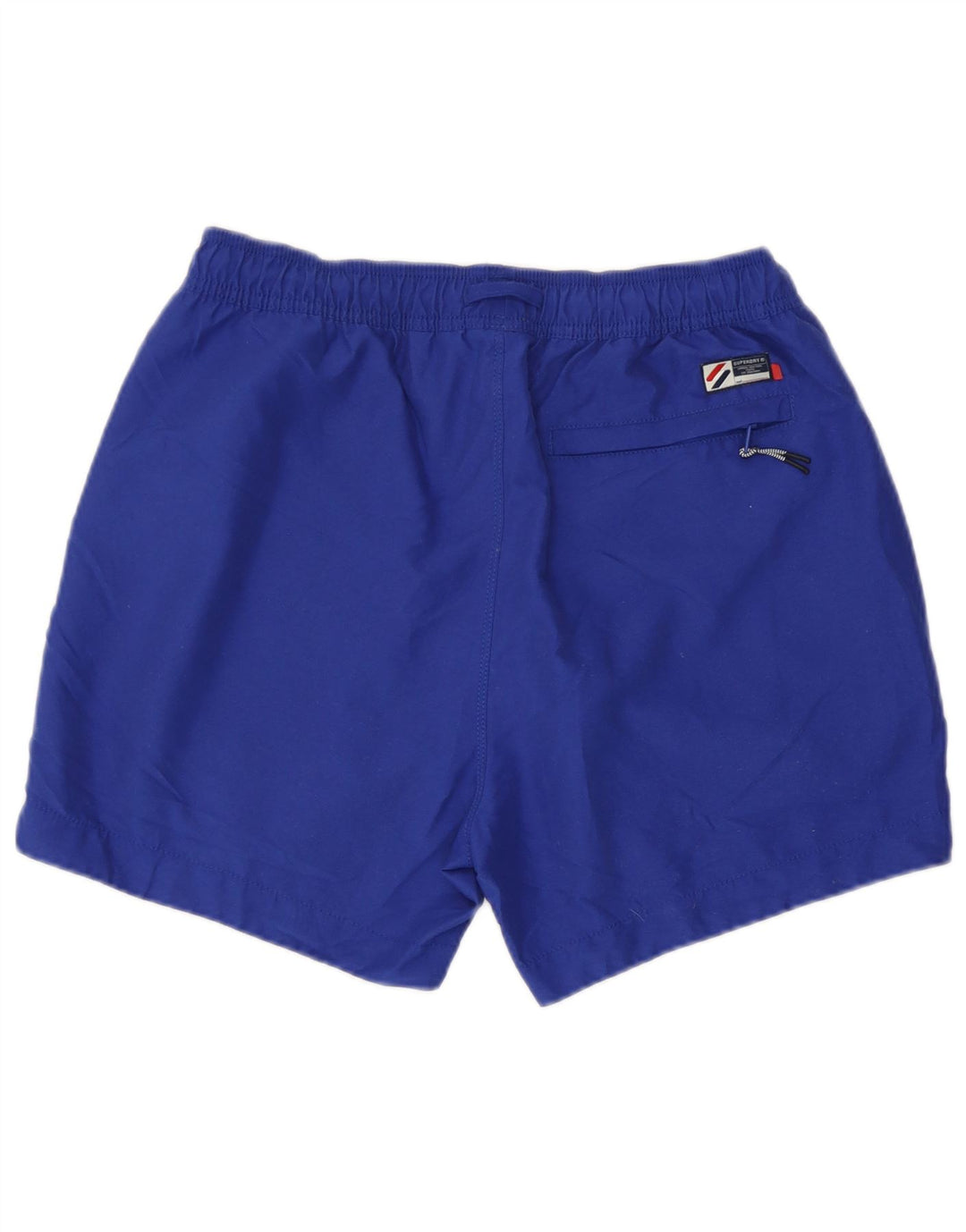 Pantaloncini da bagno da uomo Superdry piccoli in poliestere blu