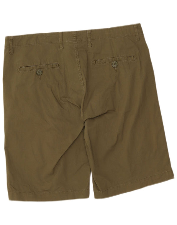 CHAMPION Mens Chino Shorts IT 54 2XL W38 Khaki Cotton