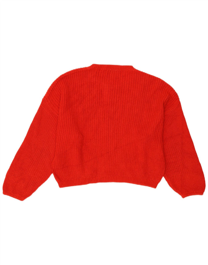 Ciao Maglione girocollo donna corto IT 44 Cotone rosso medio