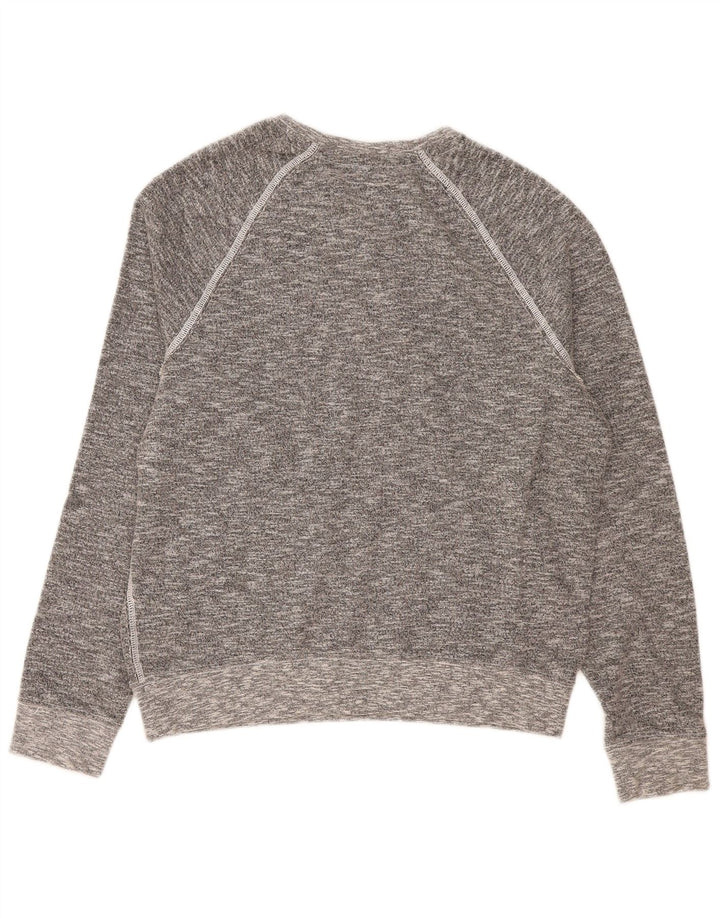 Felpa da uomo True Religion Maglione XL Cotone chiazzato grigio