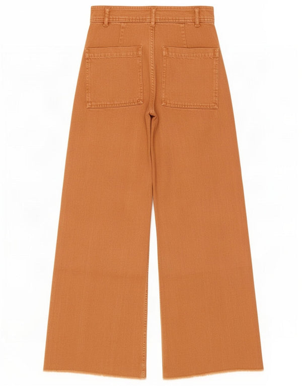 Jeans dritti The Marine da donna Zara EU 36 XS W26 L29 Marrone