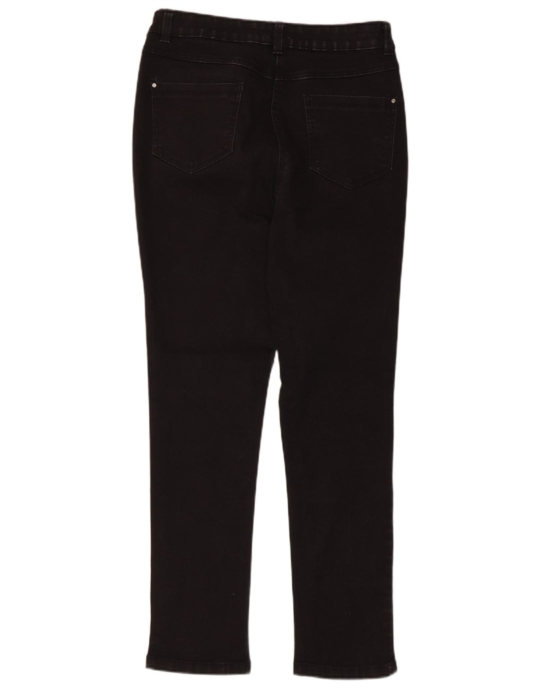 Jeans slim da donna M&Co UK 12 medio W30 L27 cotone nero