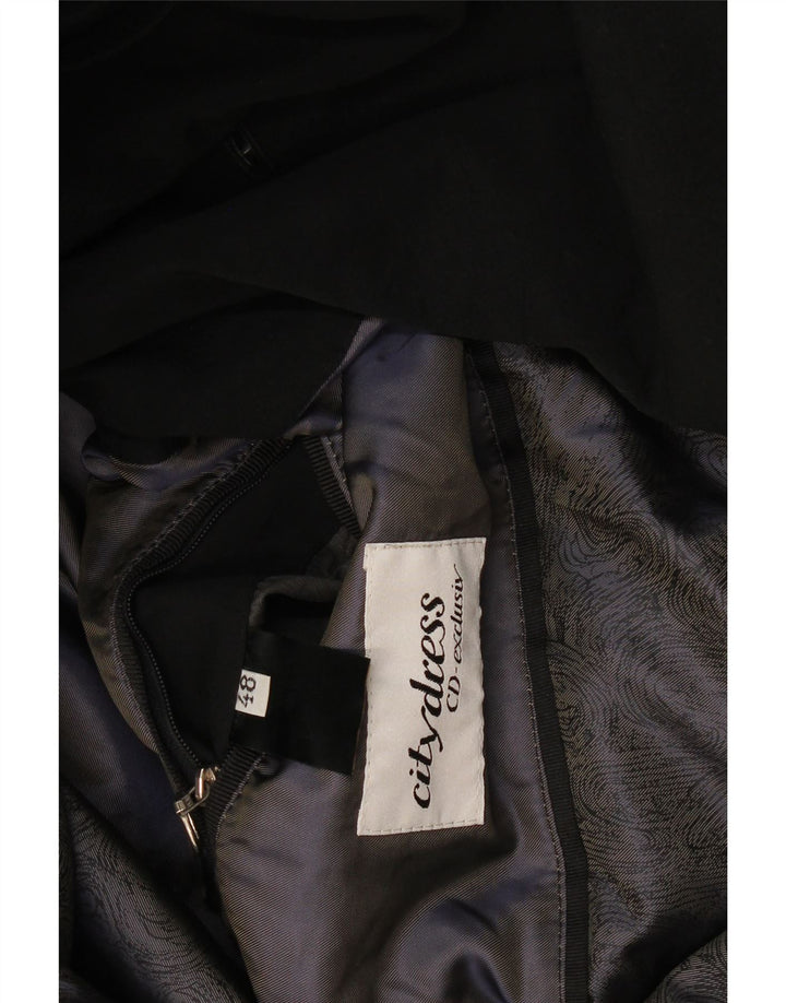 Trench da uomo vintage IT 48 medio nero