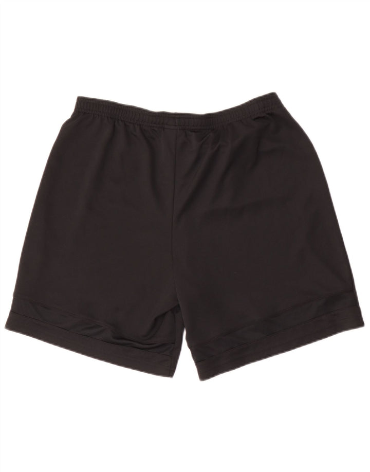 Pantaloncini sportivi Nike Dri Fit da uomo, grandi, in poliestere nero