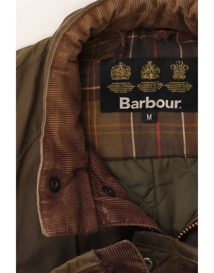Giacca da uomo in cotone cerato Barbour UK 38 medio kaki