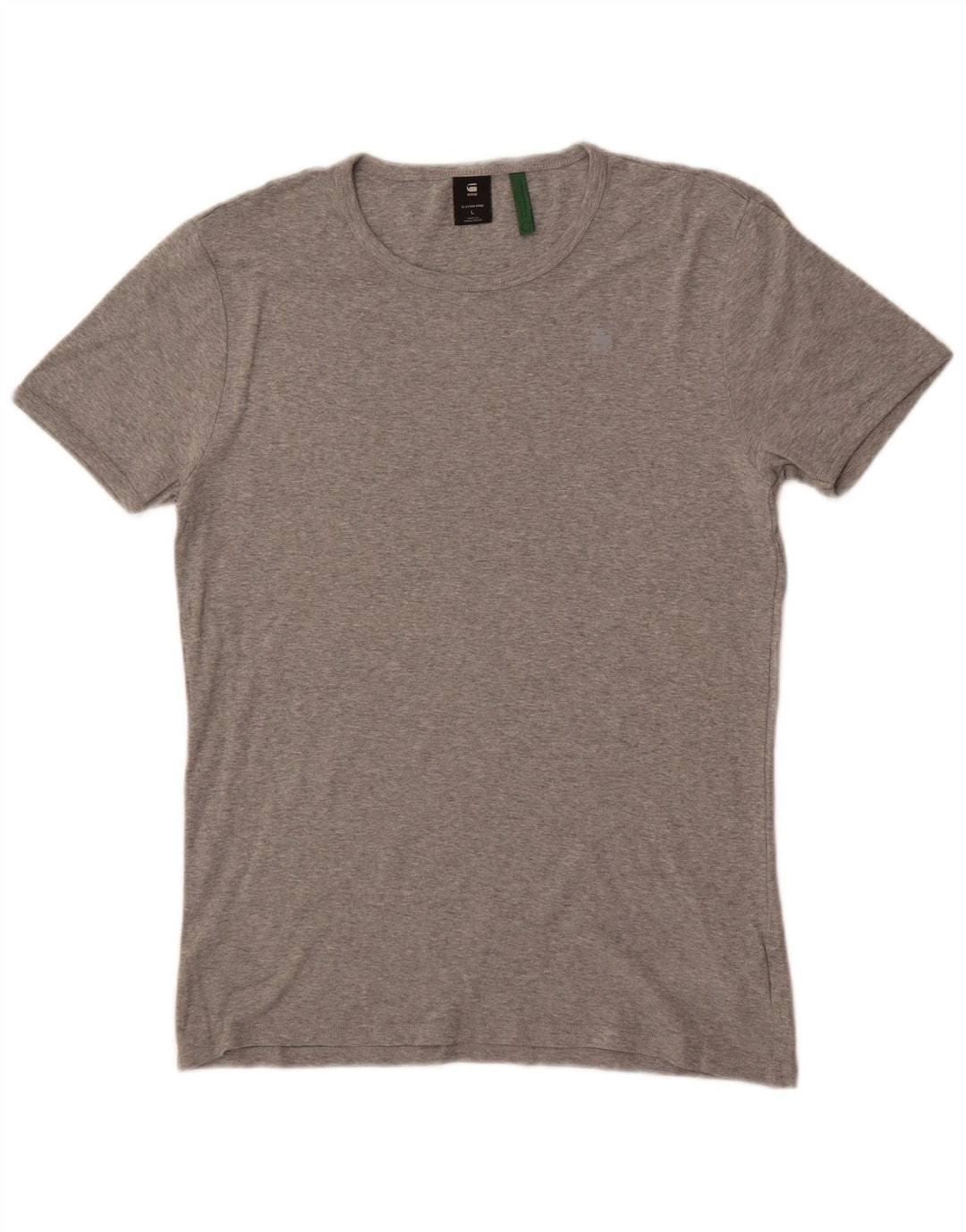 T-shirt da uomo G-Star Top grande in cotone chiazzato grigio