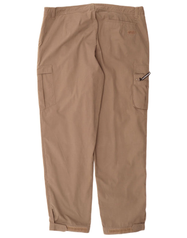 Pantaloni cargo da escursionismo da uomo Jack Wolfskin taglia 58 2XL W40 L34 Beige