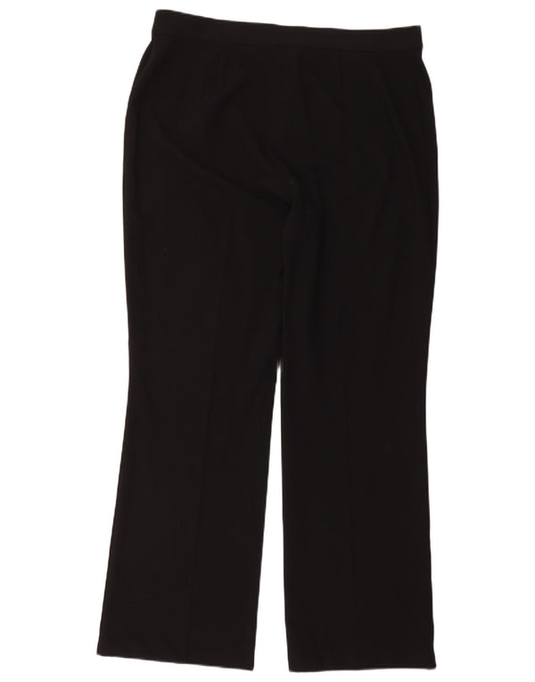 Pantaloni casual Bootcut da donna Marks & Spencer UK 18 XL W38 L31 Nero