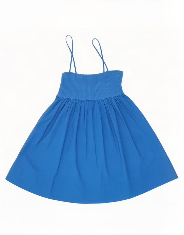 Prendisole da donna Zara UK 14 grande in cotone blu