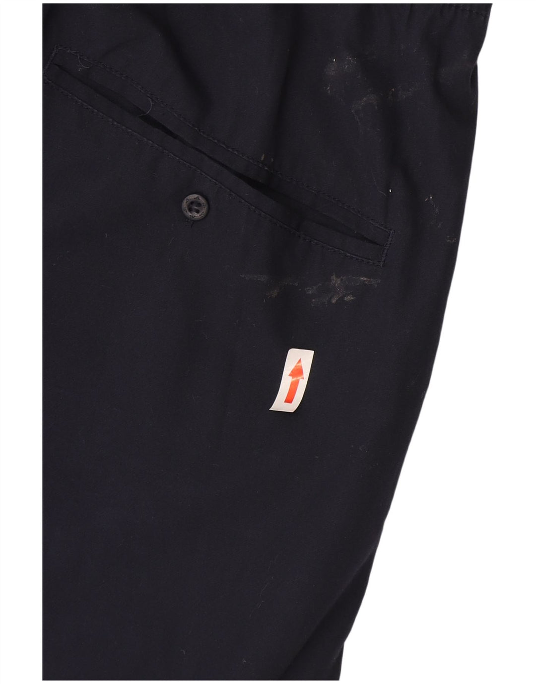 Pantaloncini cargo Adidas da uomo medi W36 in cotone blu navy